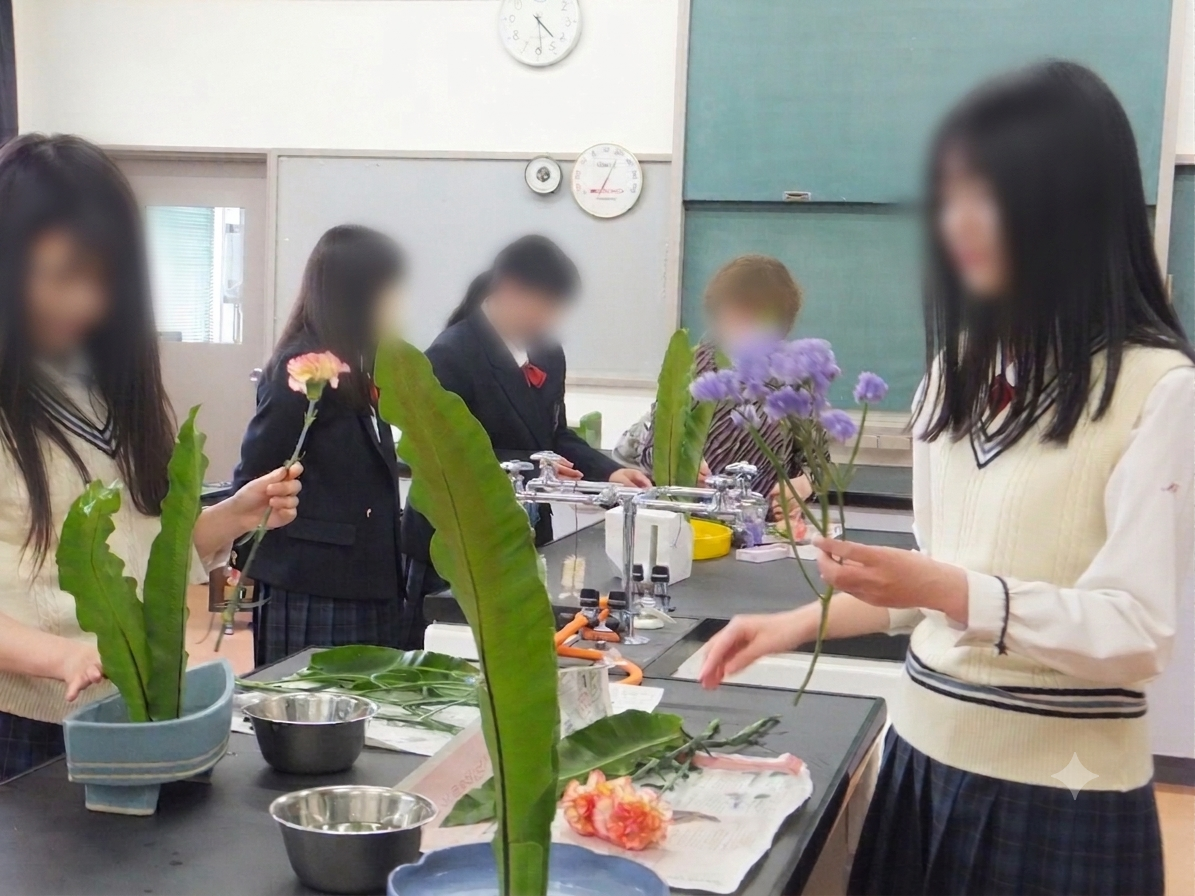 写真：日本文化部　華道