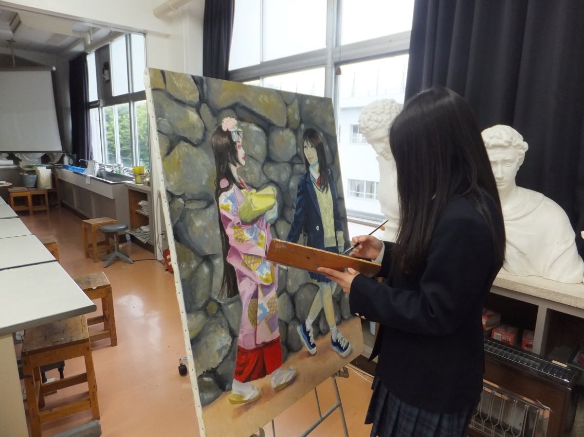 写真：美術部